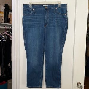 EUC Madewell Curvy Stovepipe Jeans in Size 33 Petite